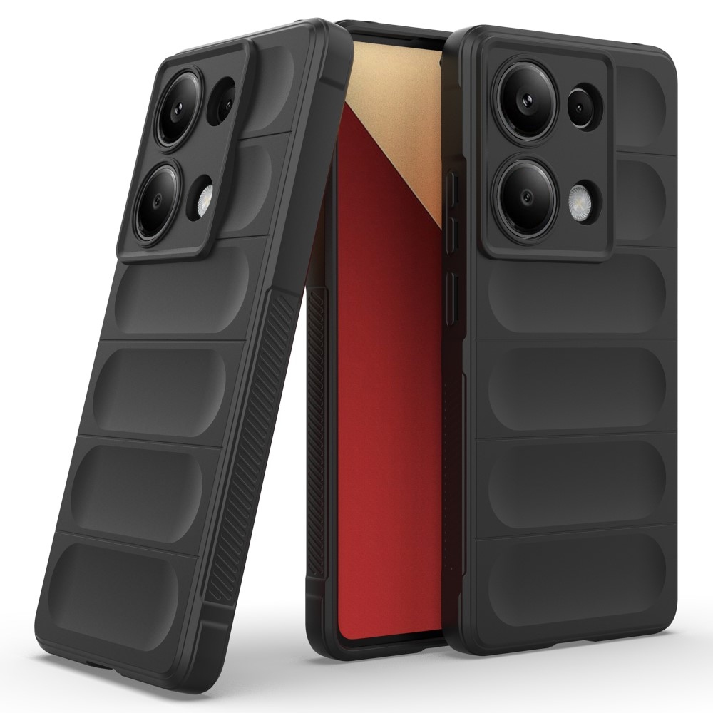 Rugg odolný gelový obal na Xiaomi Redmi Note 13 Pro 4G/Poco M6 Pro - černý