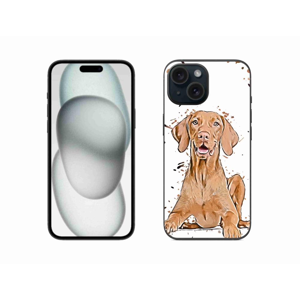 Gelový kryt mmCase na iPhone 15 - maďar
