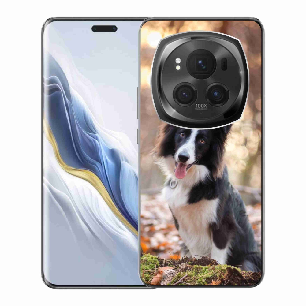 Gelový obal mmCase na Honor Magic 6 Pro 5G - border kolie 1