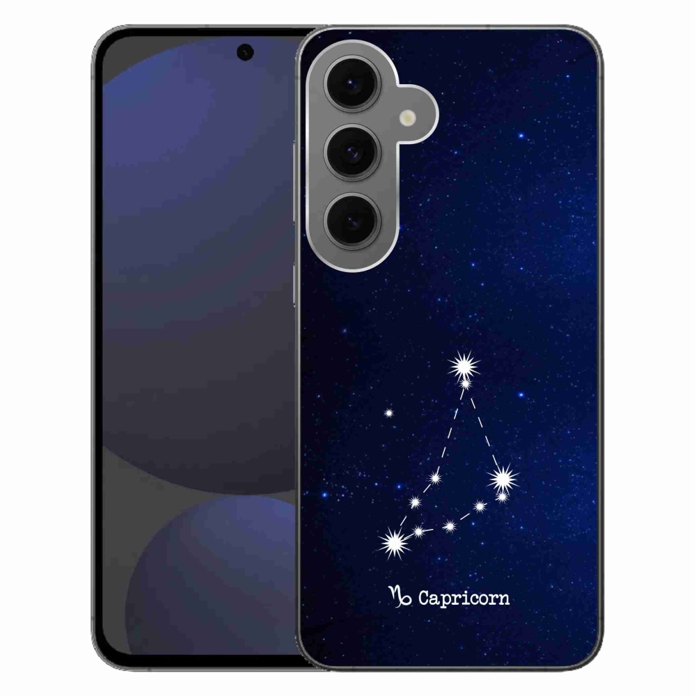 Gelový kryt mmCase na Samsung Galaxy S24 FE - souhvězdí Kozoroha