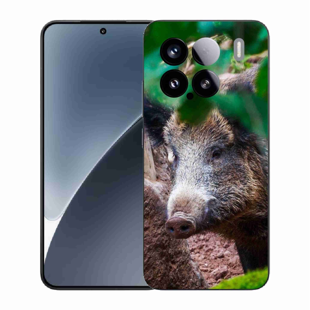 Gelový kryt mmCase na Xiaomi 15 - divoké prase
