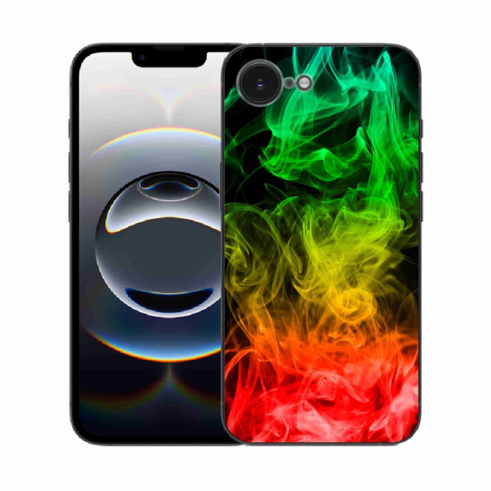 Gelový kryt mmCase na iPhone 16e - abstraktní vzor 7
