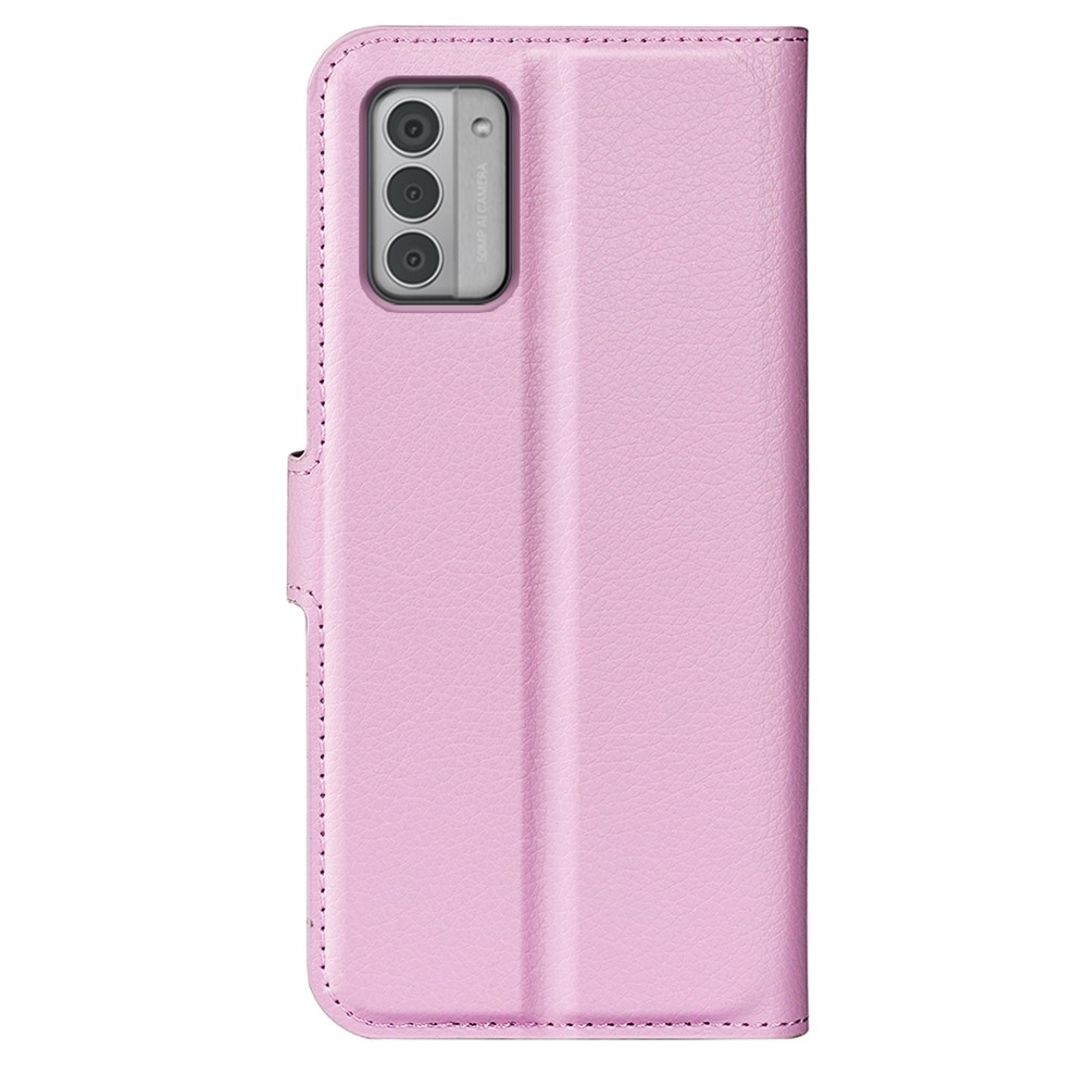 Litchi knížkové pouzdro na Nokia G42 - růžové