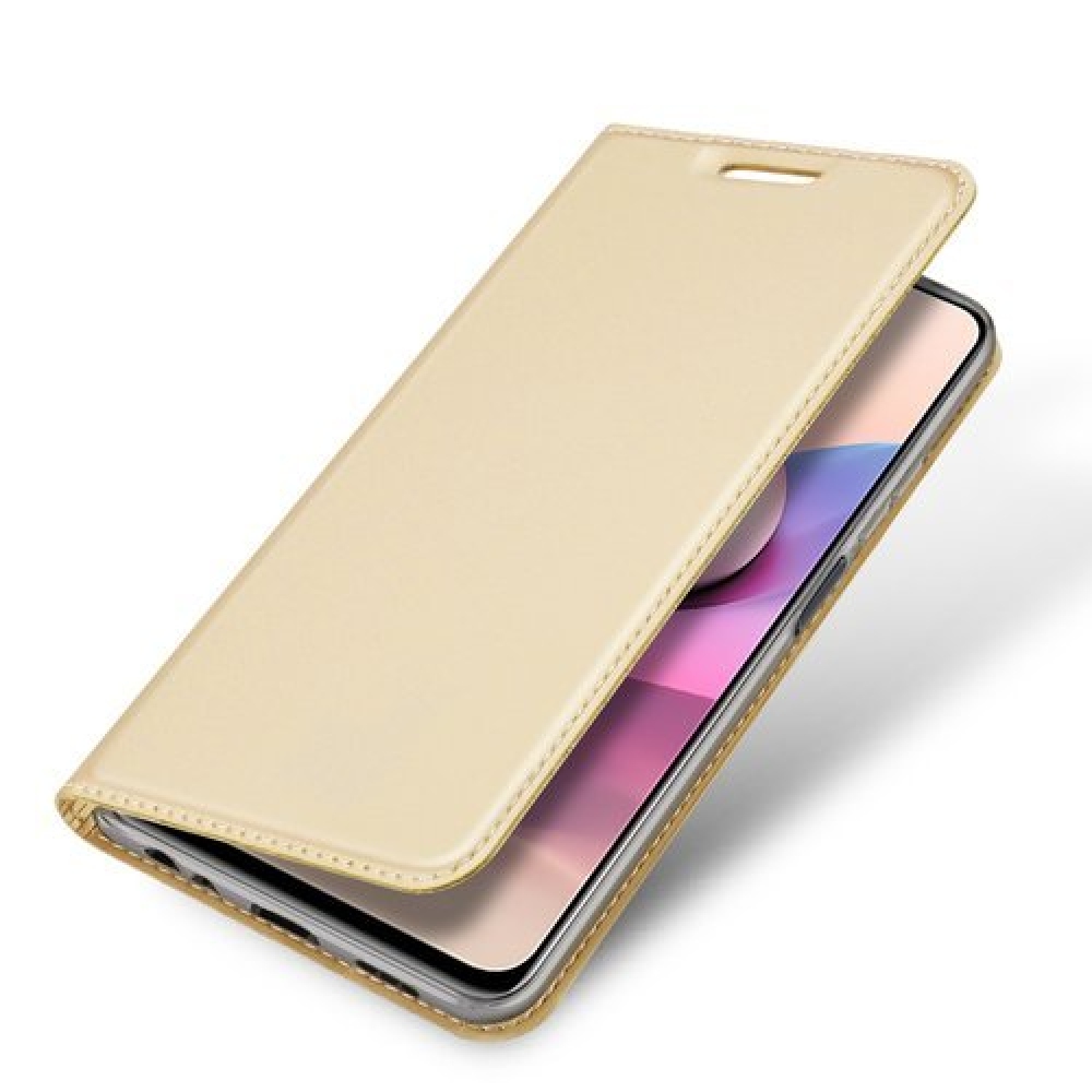 DUX knížkové pouzdro na Xiaomi Redmi Note 10 4G/Redmi Note 10S/Poco M5s - zlaté