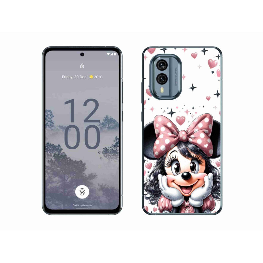Gelový kryt mmCase na Nokia X30 5G - minnie