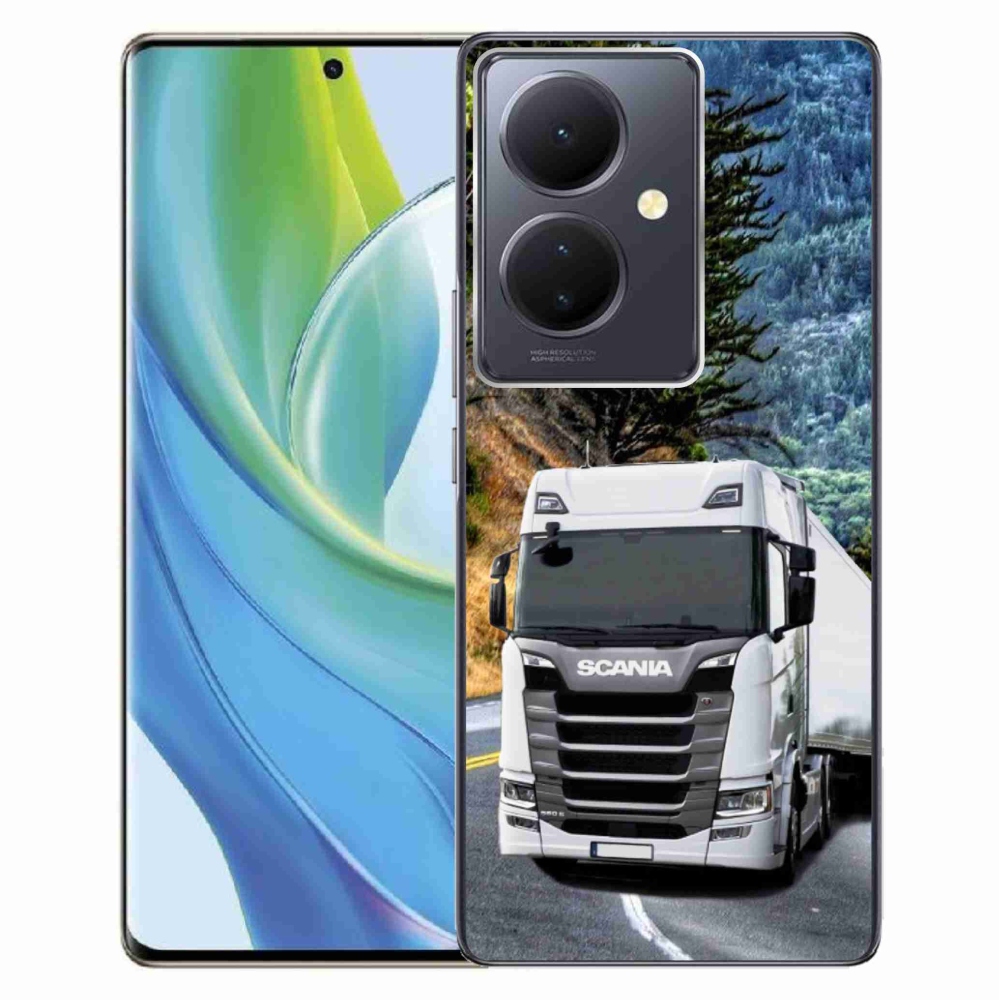 Gelový kryt mmCase na Vivo V29 Lite 5G - kamion 1