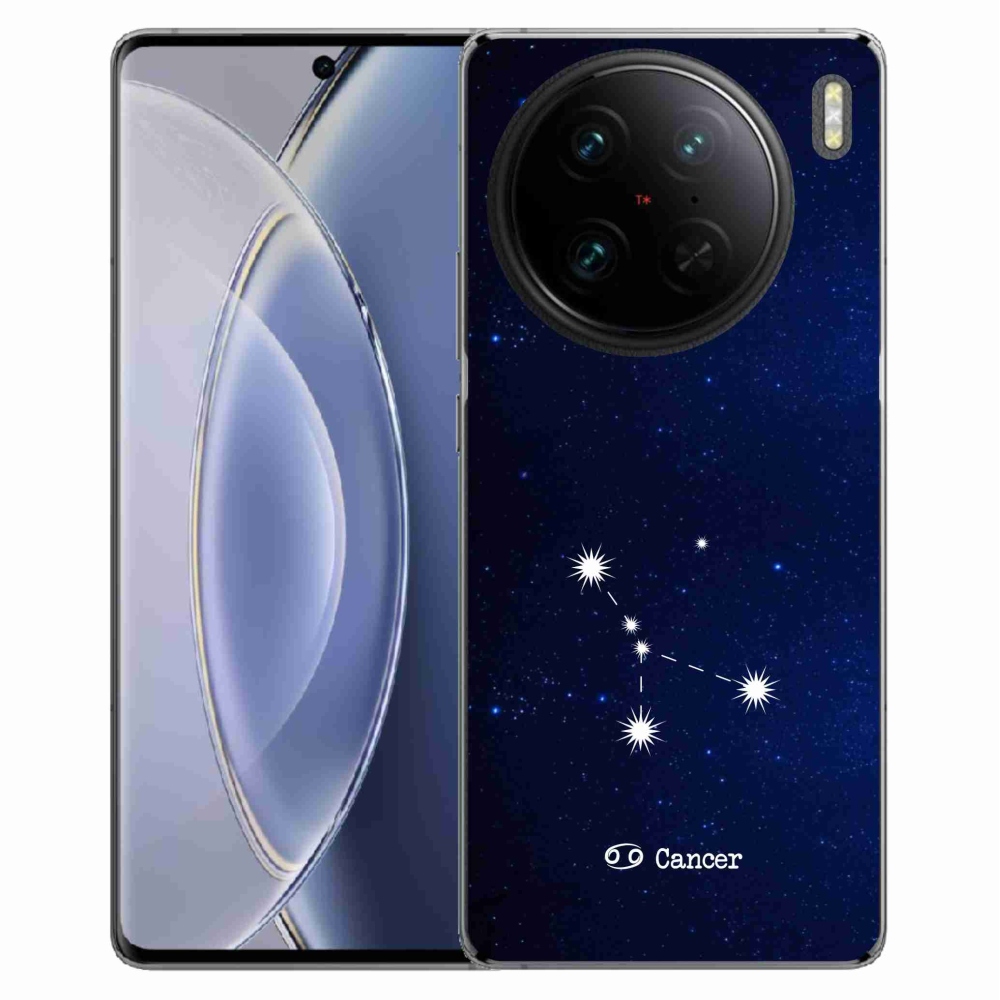 Gelový kryt mmCase na Vivo X90 Pro - souhvězdí Raka