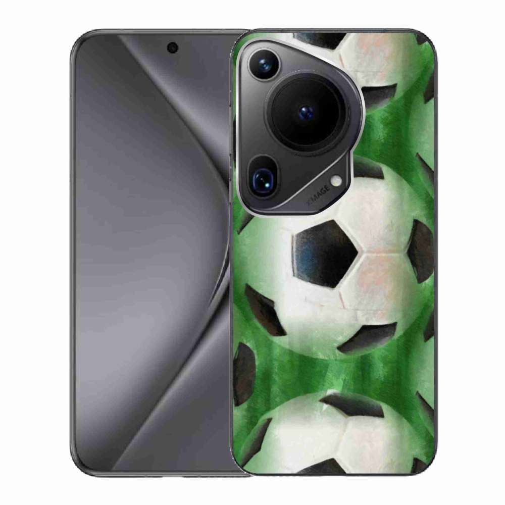 Gelový kryt mmCase na Huawei Pura 70 Ultra - fotbalový míč