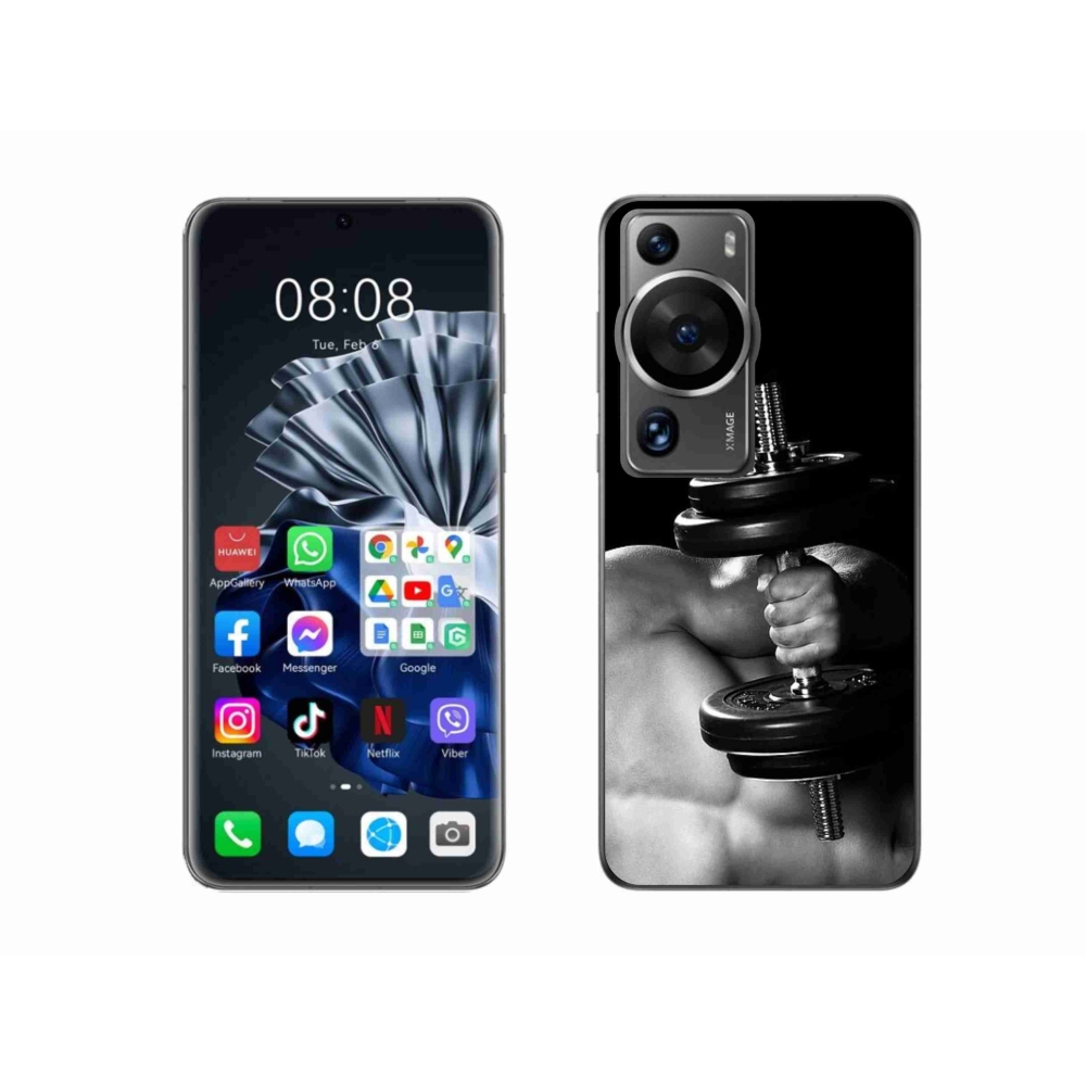 Gelový kryt mmCase na Huawei P60 Pro - posilování 2