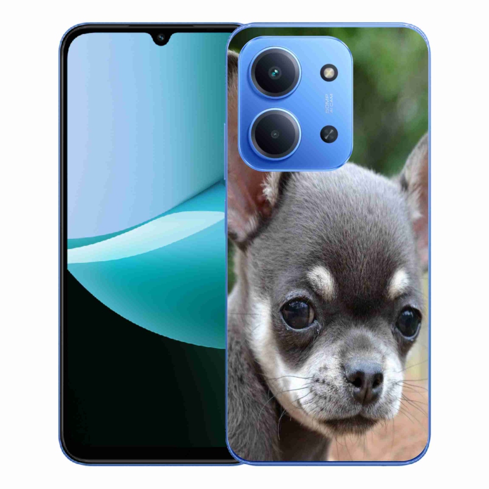 Gelový kryt mmCase na Xiaomi Redmi 15C 4G/5G (173mm) - čivava