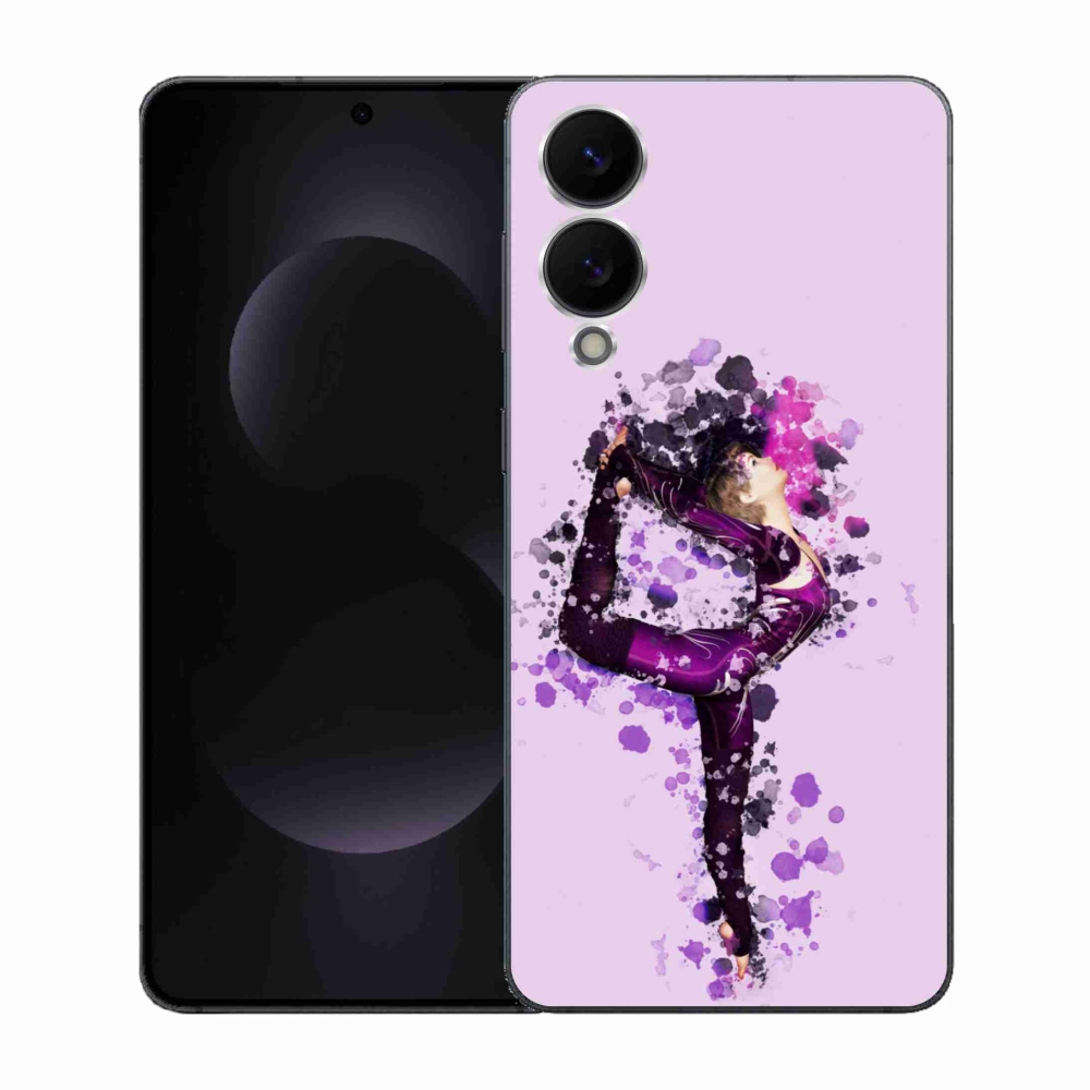 Gelový kryt mmCase na Samsung Galaxy S25 Edge - baletka