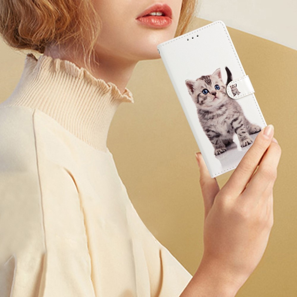 Unique knížkové pouzdro na Samsung Galaxy A06 4G - kotě