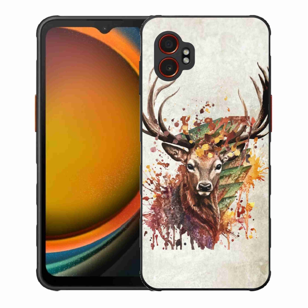 Gelový kryt mmCase na Samsung Galaxy Xcover 7 Pro - jelen 1