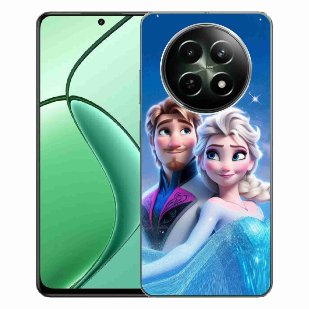 Gelový kryt mmCase na Realme 12 5G/12x 5G - ledové království 1