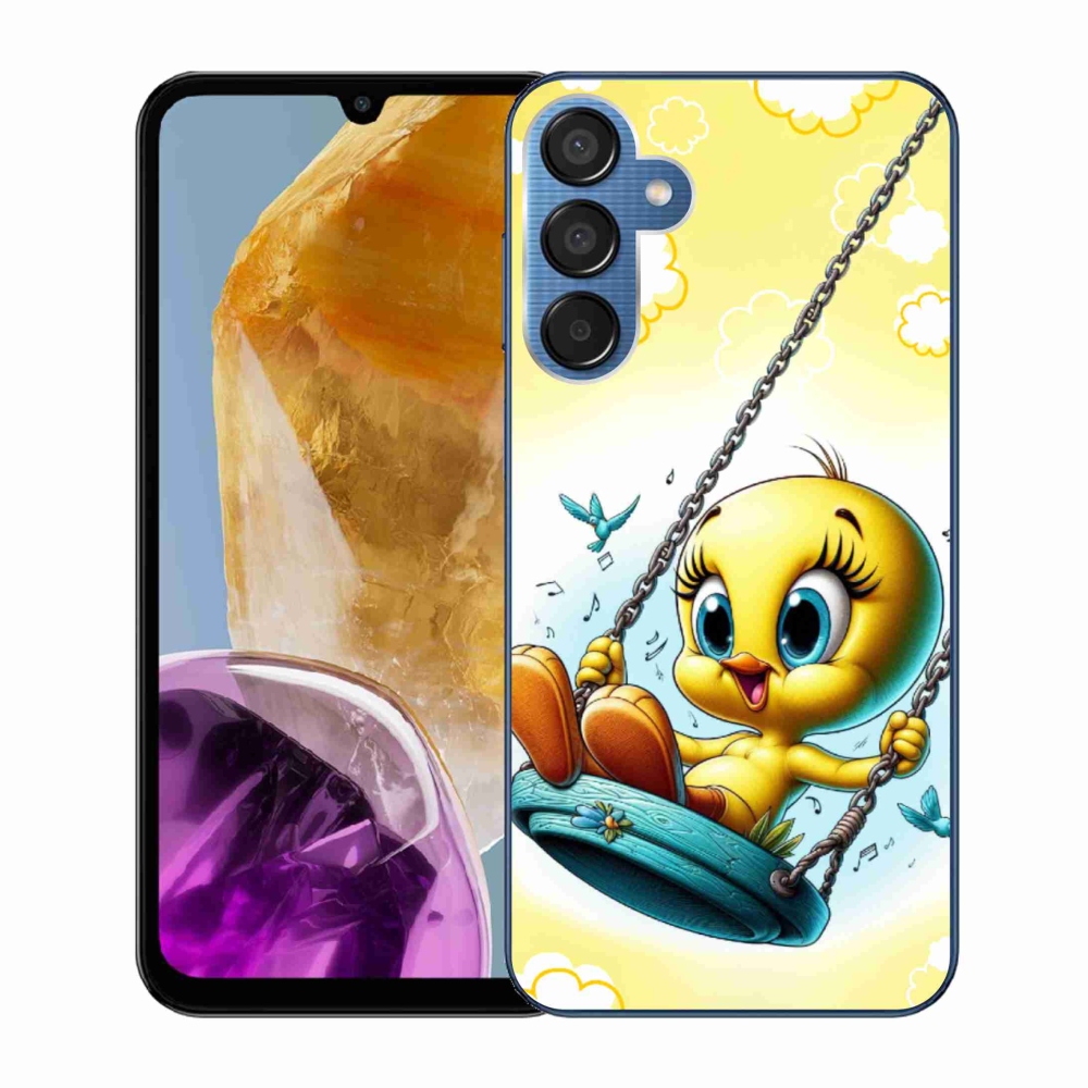 Gelový kryt mmCase na Samsung Galaxy M15 5G - tweety
