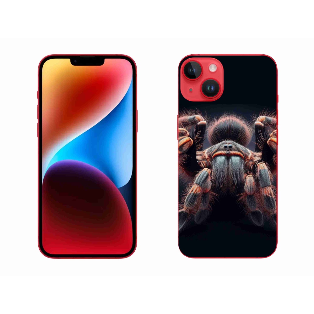 Gelový kryt mmCase na iPhone 14 Plus - tarantule