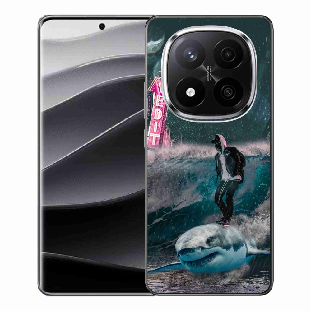Gelový kryt mmCase na Xiaomi Redmi Note 14 Pro+ 5G - žralok