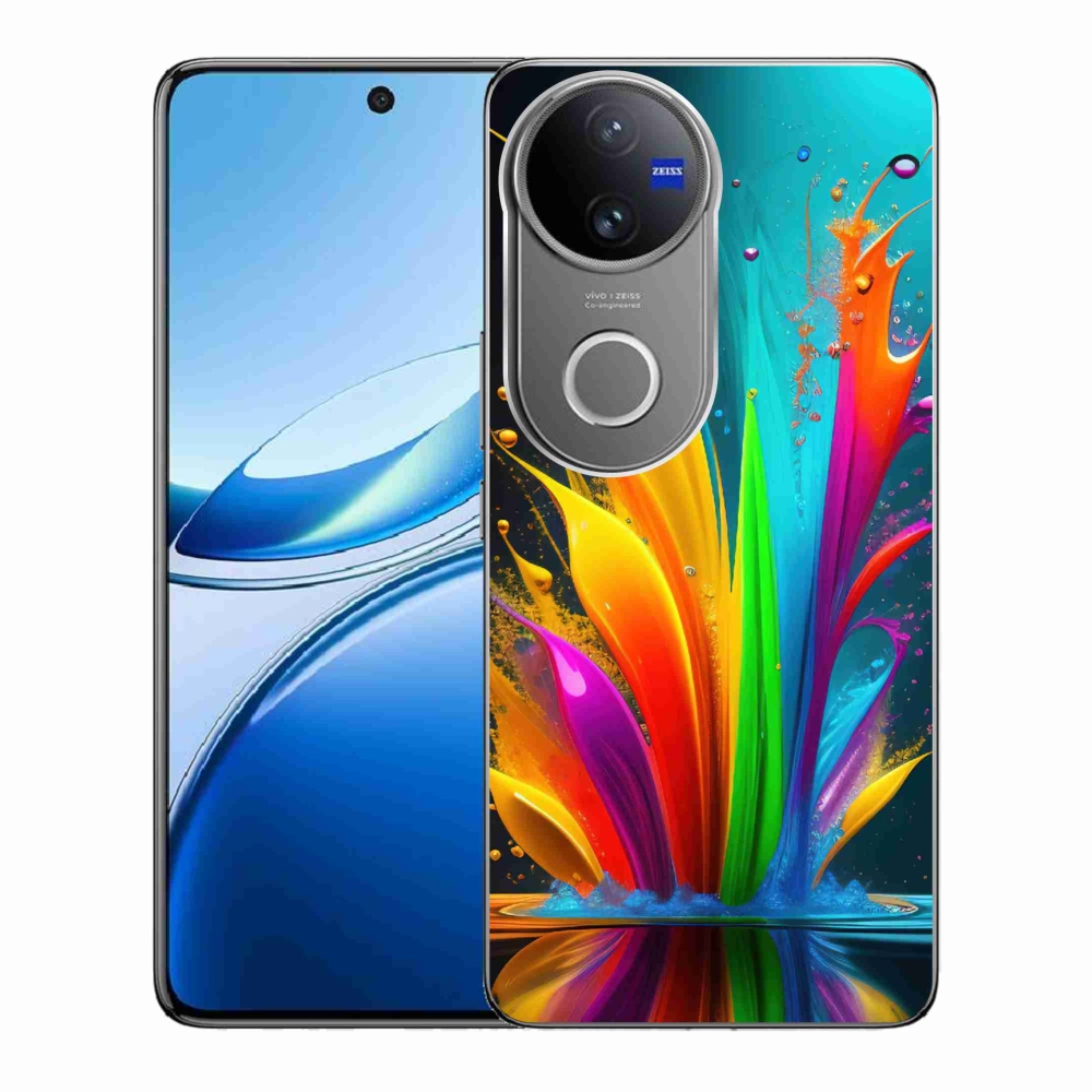 Gelový kryt mmCase na Vivo V50 5G - abstraktní motiv 1
