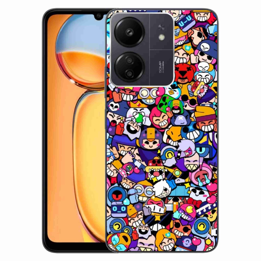 Gelový kryt mmCase na Xiaomi Poco C65/Redmi 13C - brawl stars 2