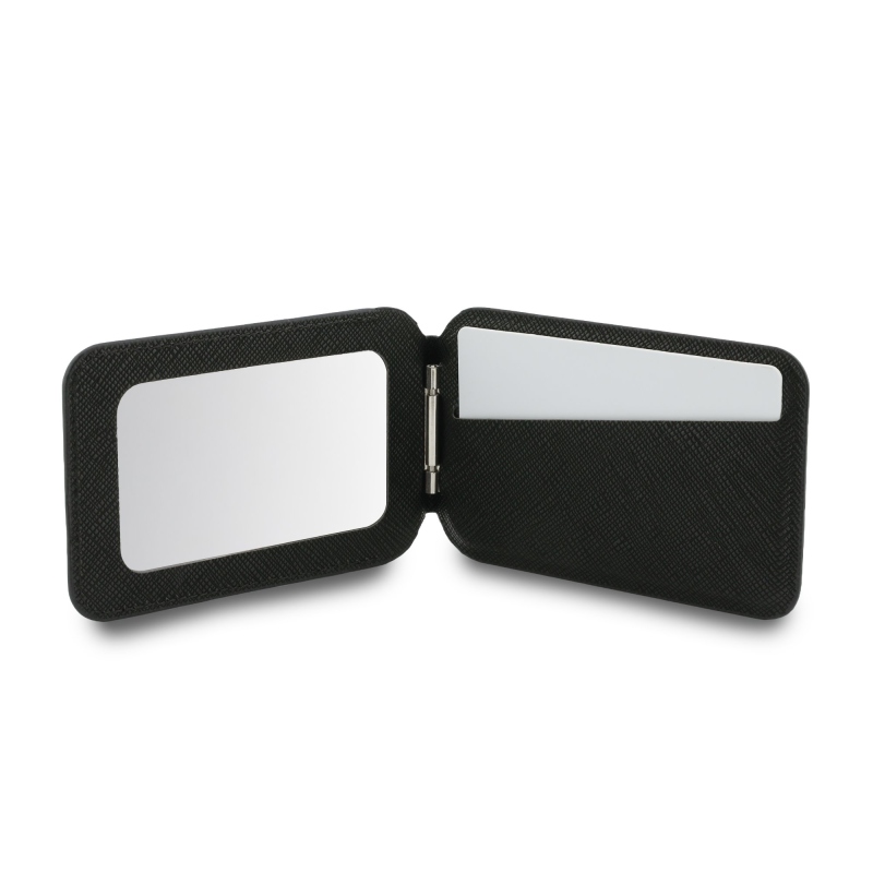 Karl Lagerfeld Mirror MagSafe Cardslot Peněženka se Stojanem Black