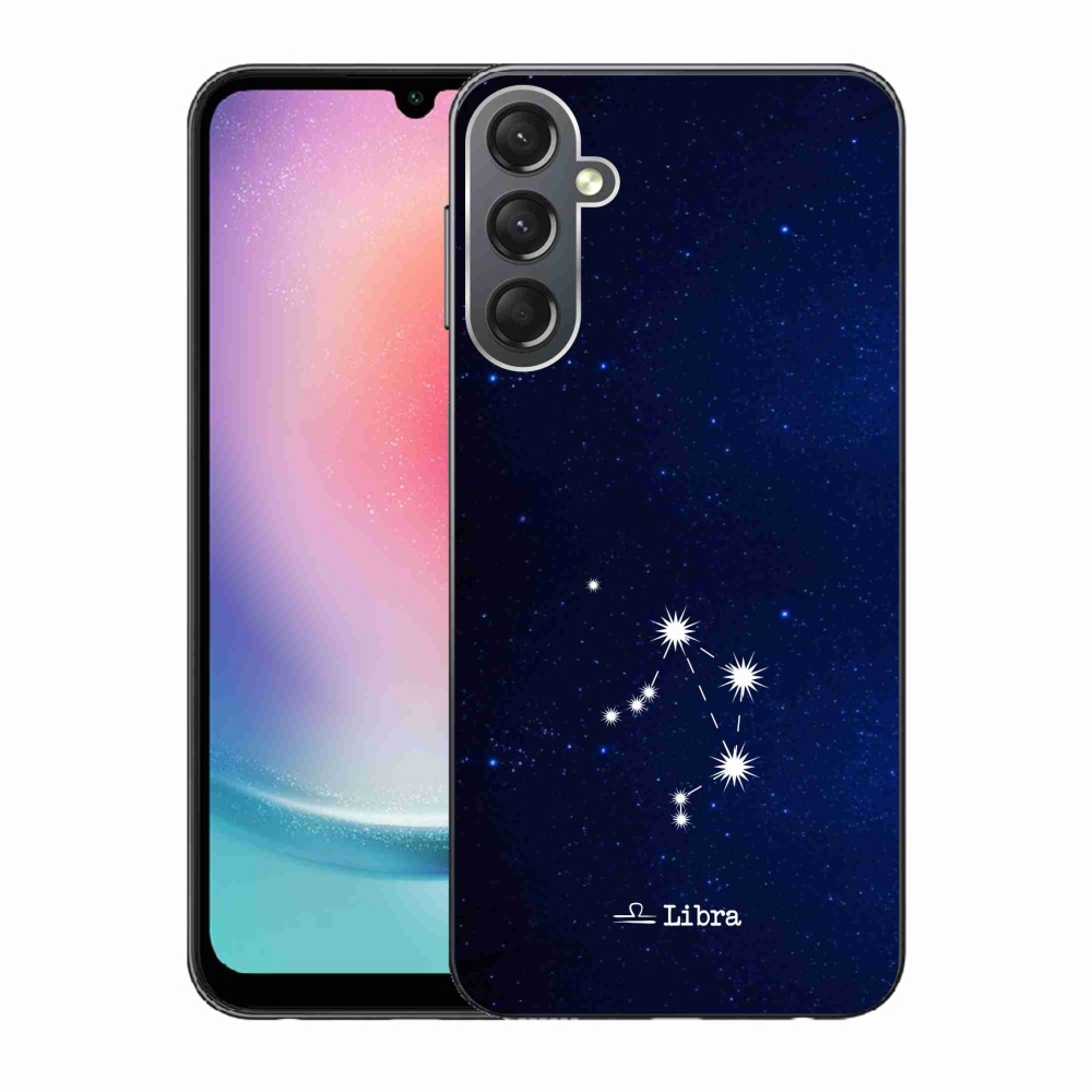 Gelový kryt mmCase na Samsung Galaxy A24 - souhvězdí Váhy