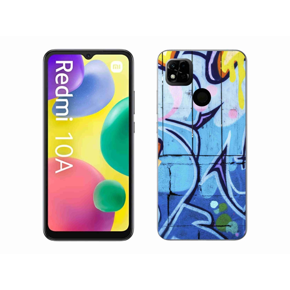 Gelový kryt mmCase na Xiaomi Redmi 10A - graffiti