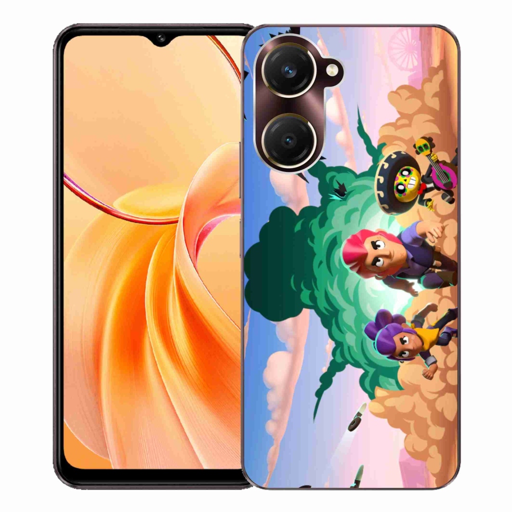 Gelový kryt mmCase na Vivo Y28s 5G - brawl stars
