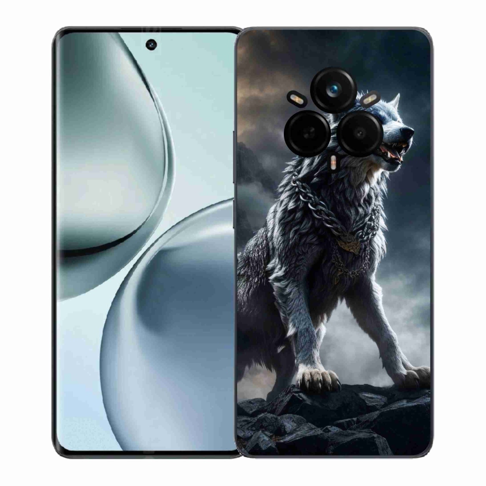 Gelový kryt mmCase na Realme 14 Pro+ 5G - vlk 1