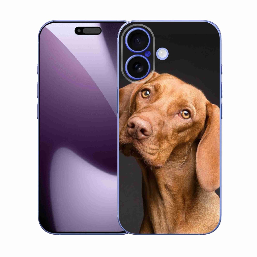 Gelový kryt mmCase na iPhone 17 - maďarský ohař