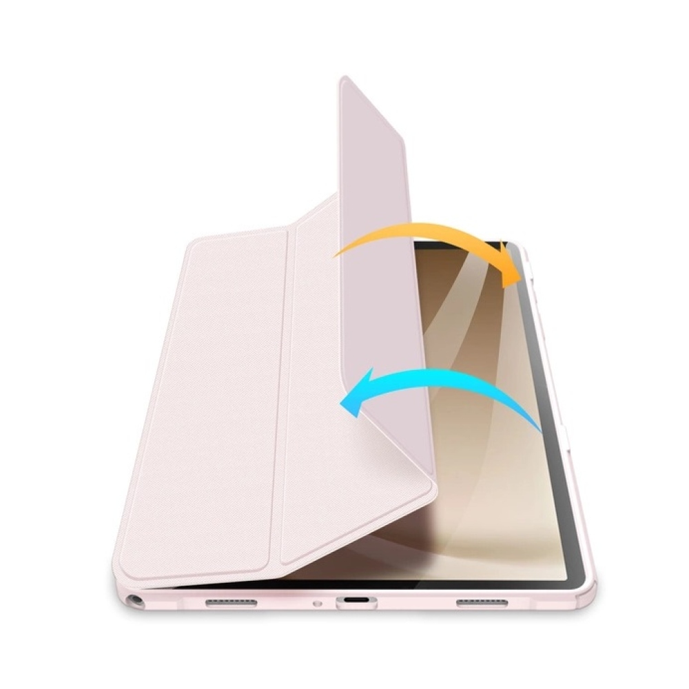 DUX chytré zavírací pouzdro na tablet Samsung Galaxy Tab A9+ - růžové