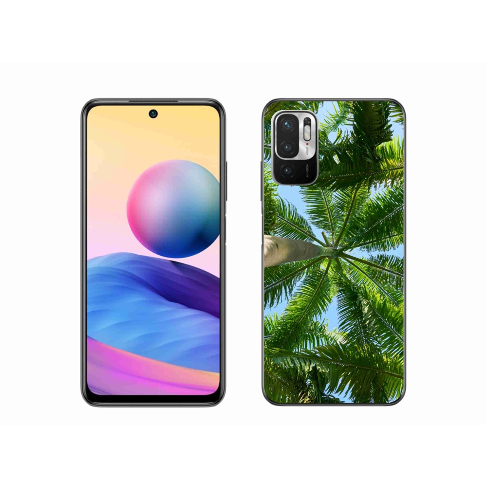 Gelový kryt mmCase na Xiaomi Poco M3 Pro/5G - palmy