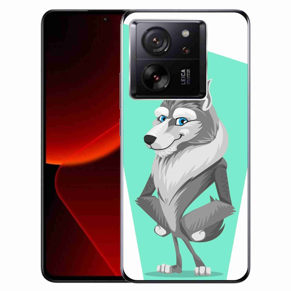 Gelový kryt mmCase na Xiaomi 13T/13T Pro - sněhulák