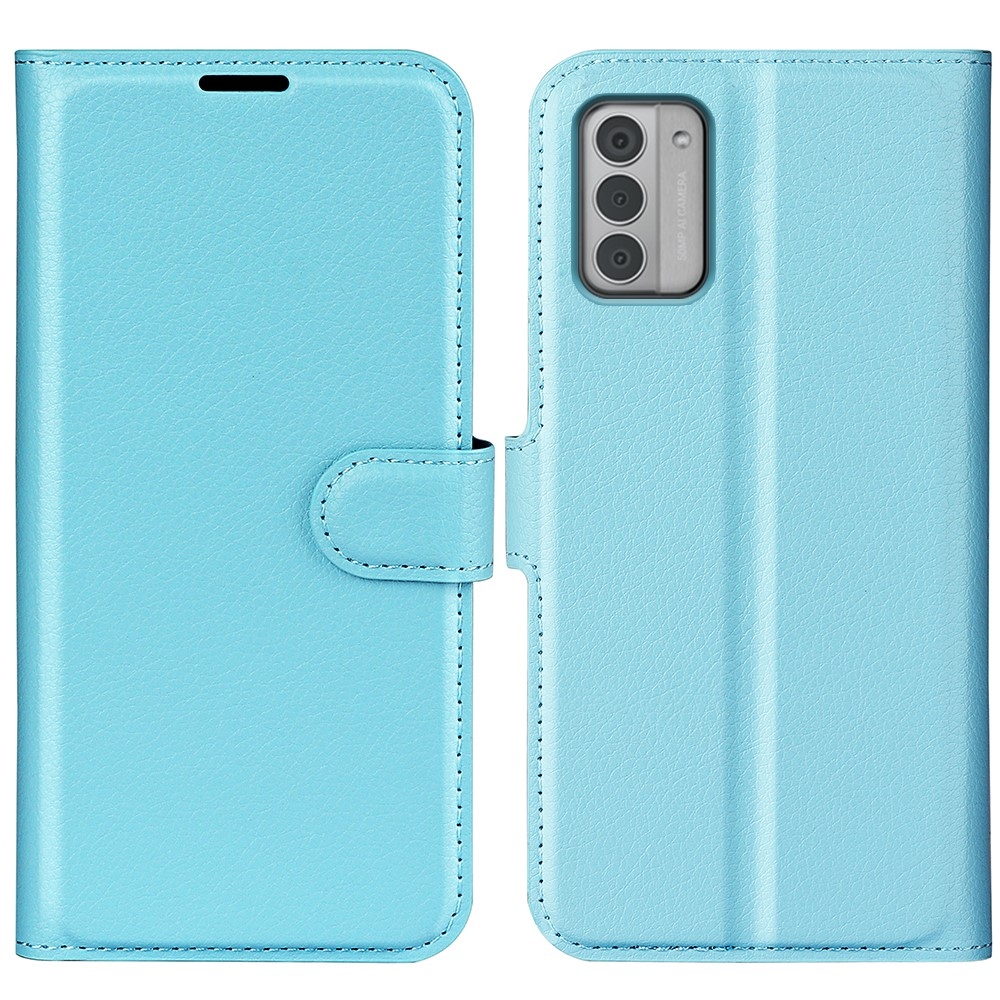 Litchi knížkové pouzdro na Nokia G42 - modré