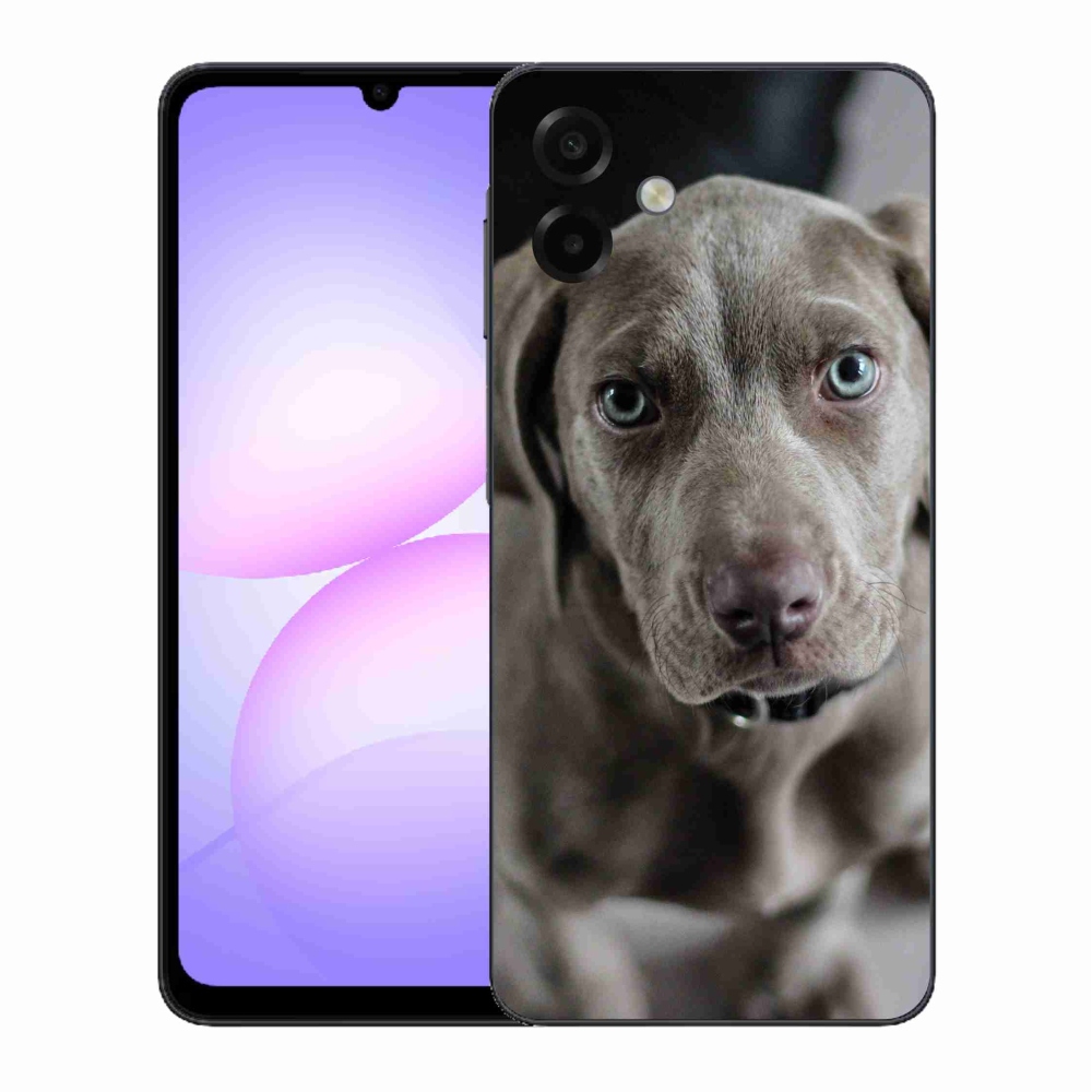 Gelový kryt mmCase na Samsung Galaxy A07 4G - výmarský ohař