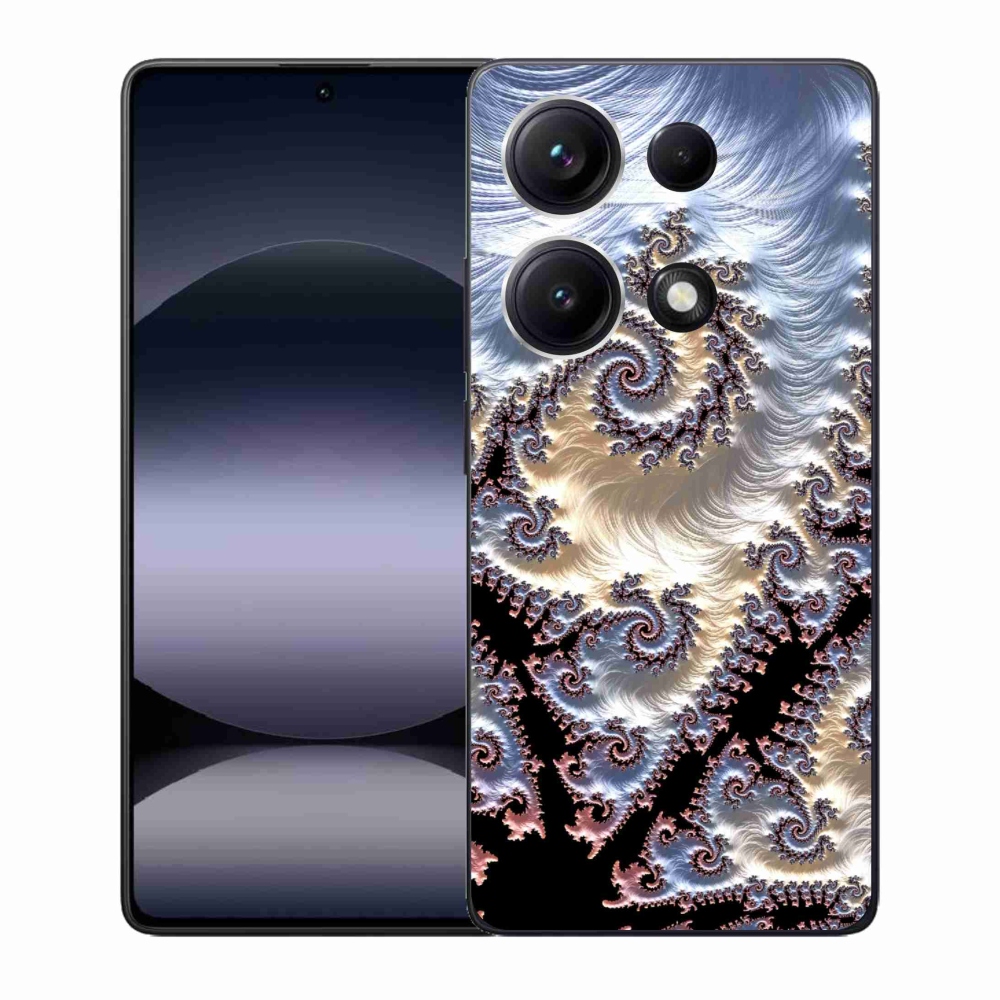 Gelový kryt mmCase na Xiaomi Redmi Note 14S - abstraktní motiv 22