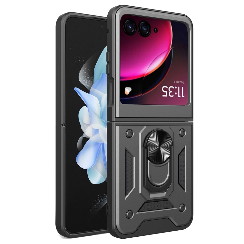 Slide odolný kryt na Motorola Razr 40 Ultra 5G - černý