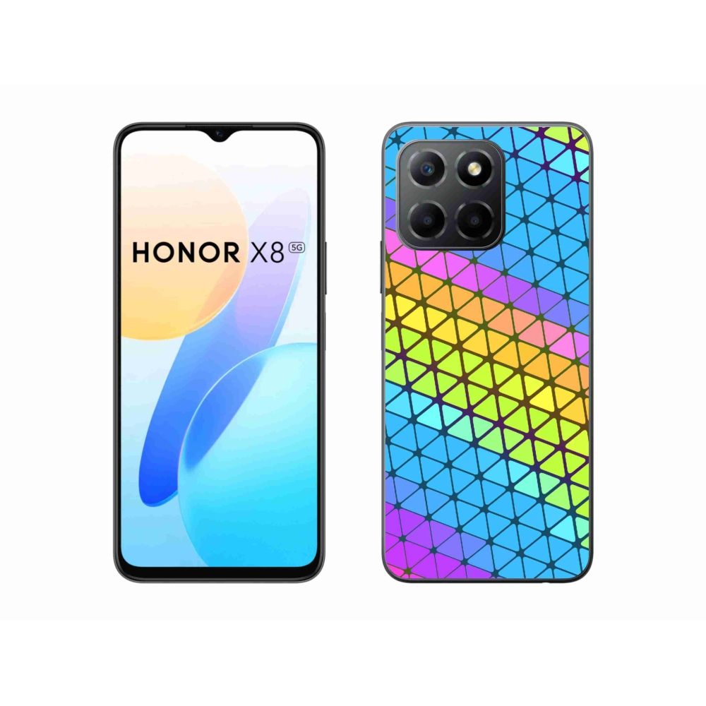Gelový kryt mmCase na Honor X8 5G - abstraktní motiv 16