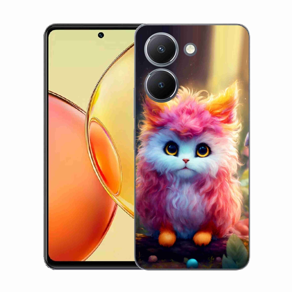 Gelový kryt mmCase na Vivo Y36 - roztomilé kotě 5