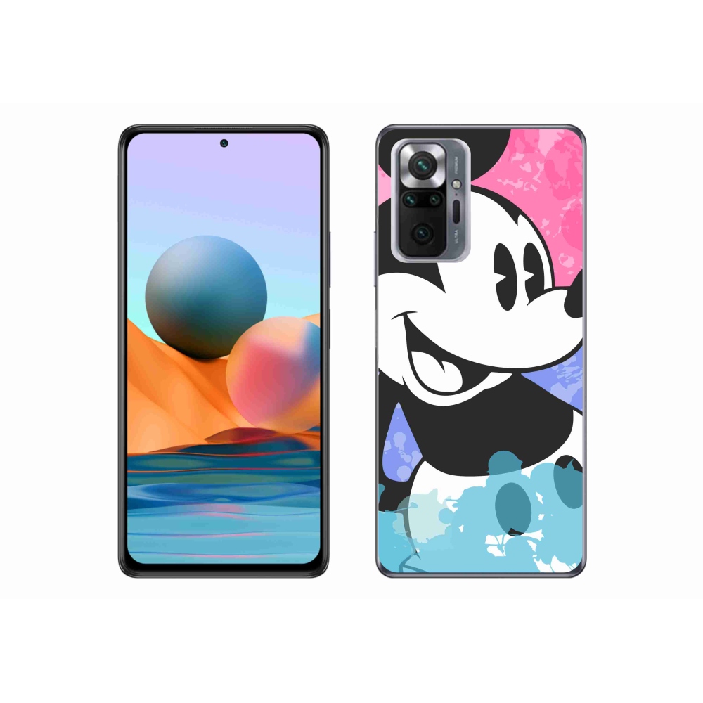 Gelový kryt mmCase na Xiaomi Redmi Note 10 Pro - mickey mouse