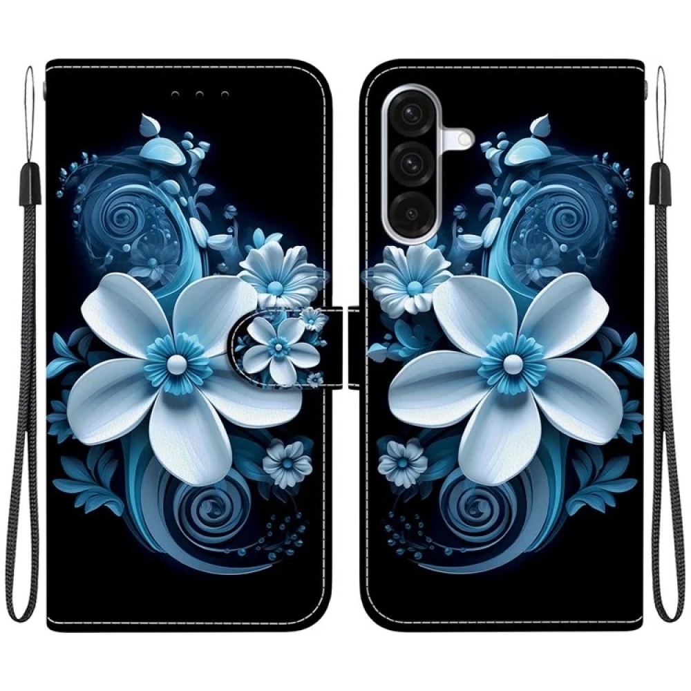 Versatile knížkové pouzdro na Samsung Galaxy A36 5G/A56 5G - orchidej