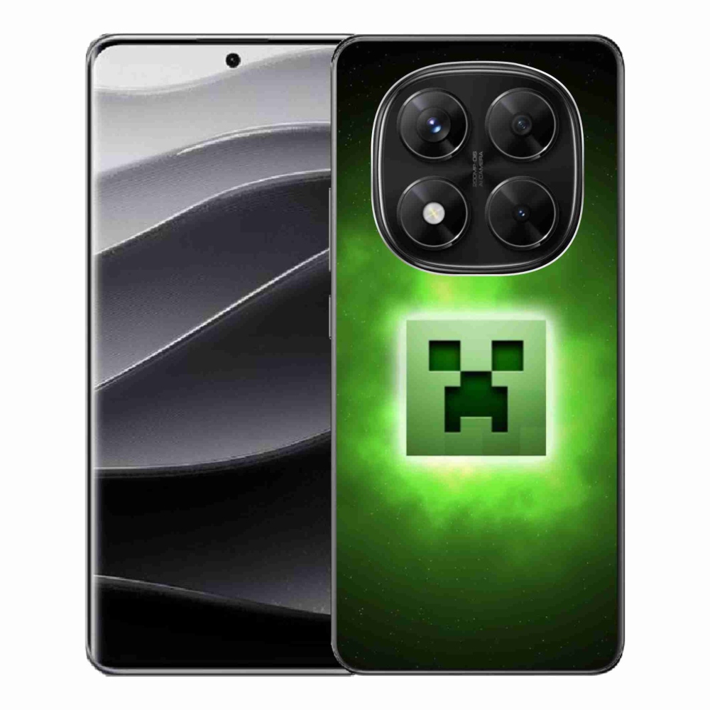 Gelový kryt mmCase na Xiaomi Redmi Note 14 Pro 5G/Poco X7 5G - minecraft