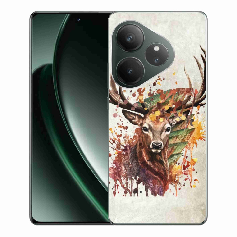 Gelový obal mmCase na Realme GT 6 5G/GT 6T 5G - jelen 1