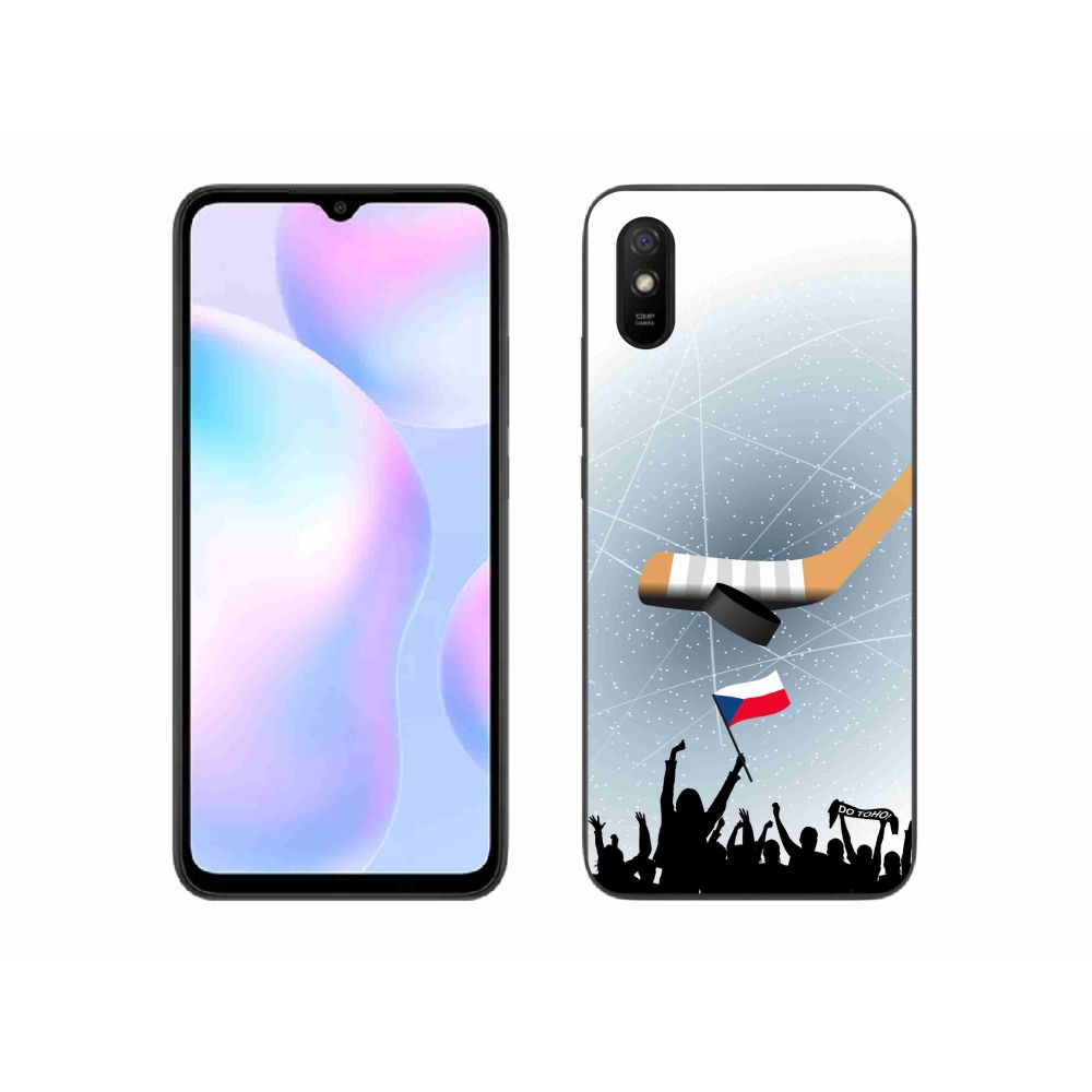 Gelový kryt mmCase na Xiaomi Redmi 9A - fanoušci hokeje