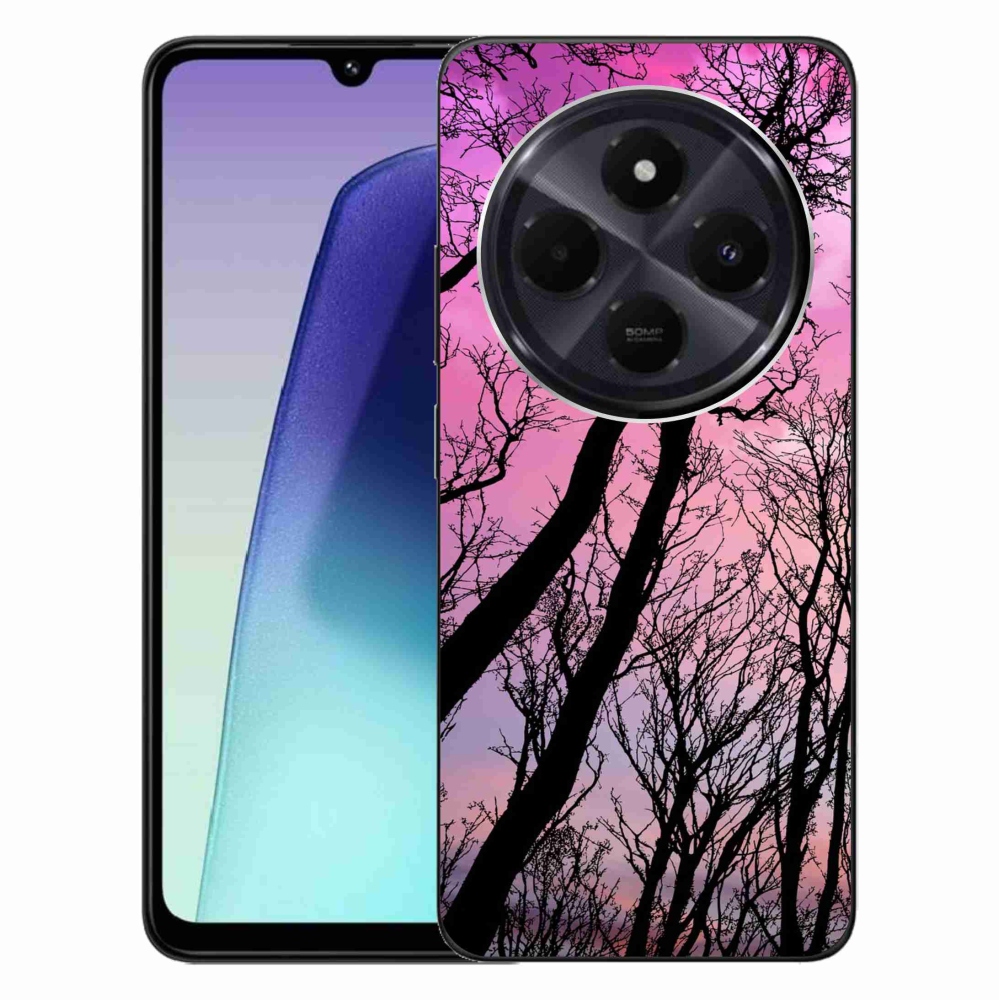 Gelový obal mmCase na Xiaomi Redmi 14C/Poco C75 - opadané stromy