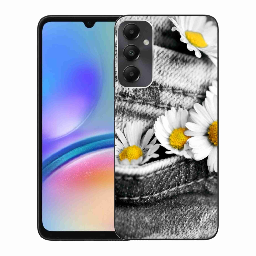 Gelový obal mmCase na Samsung Galaxy A05s - kopretiny