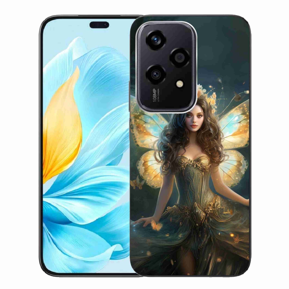 Gelový kryt mmCase na Honor 200 Lite 5G - motýlí žena