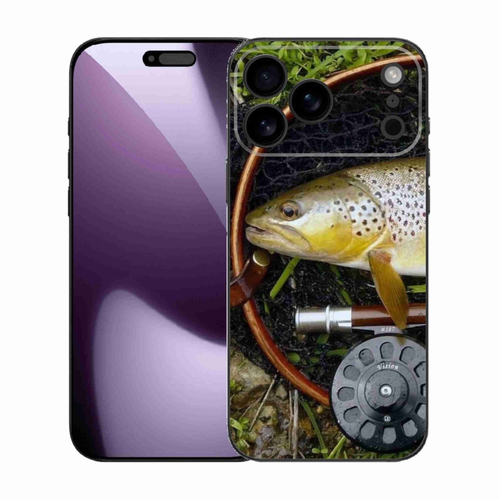 Gelový kryt mmCase na iPhone 17 Pro Max - pstruh 2