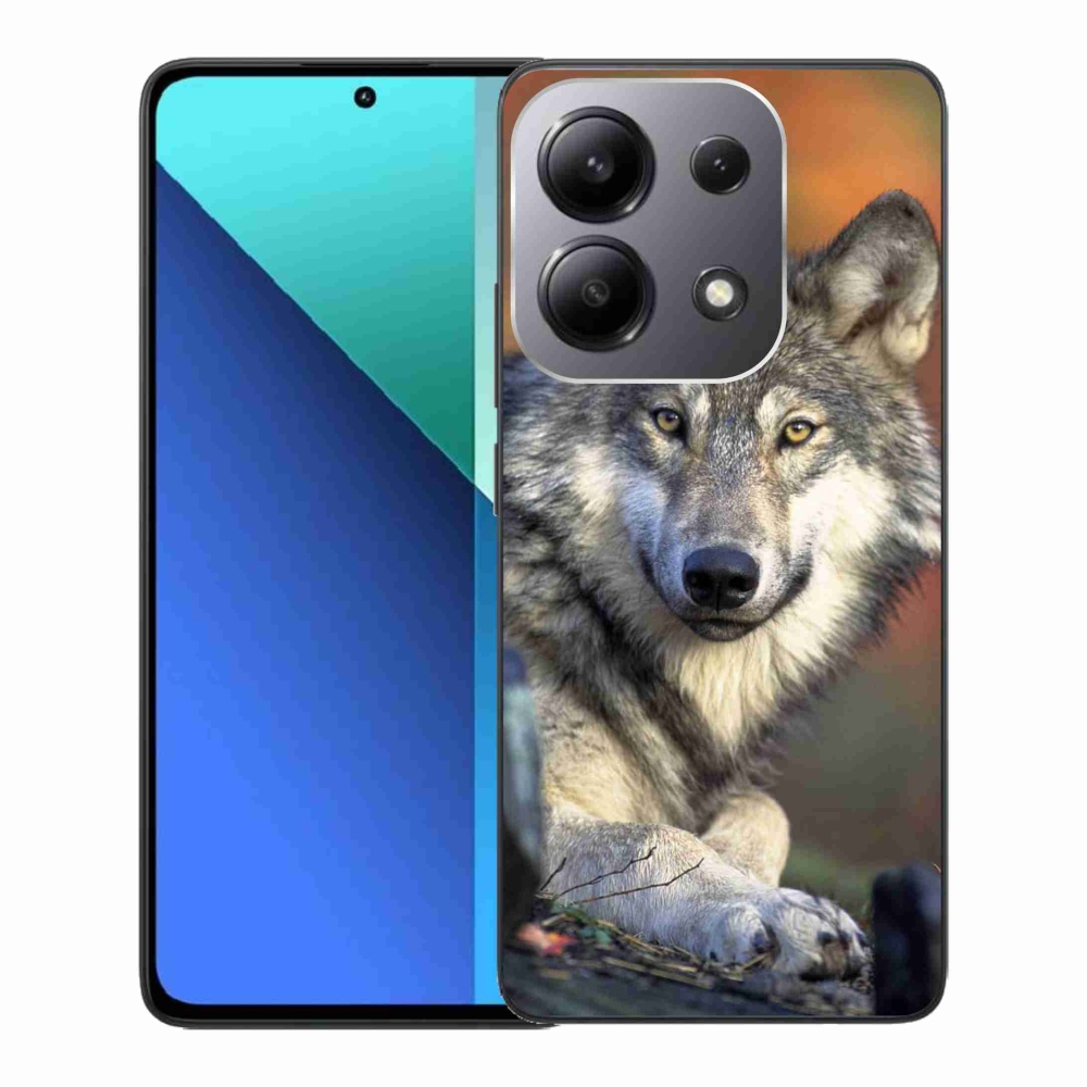 Gelový obal mmCase na Xiaomi Redmi Note 13 - vlk