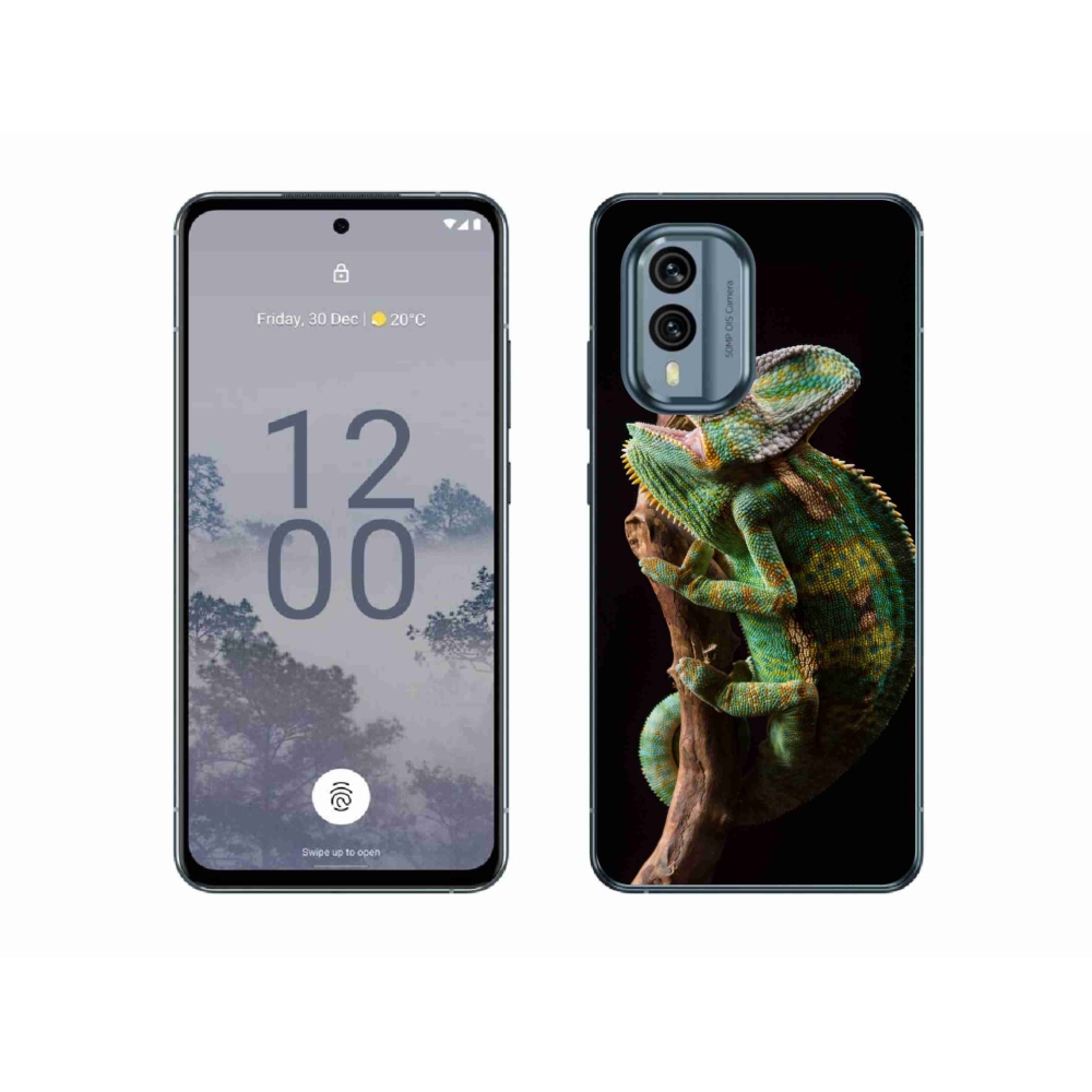 Gelový kryt mmCase na Nokia X30 5G - chameleon