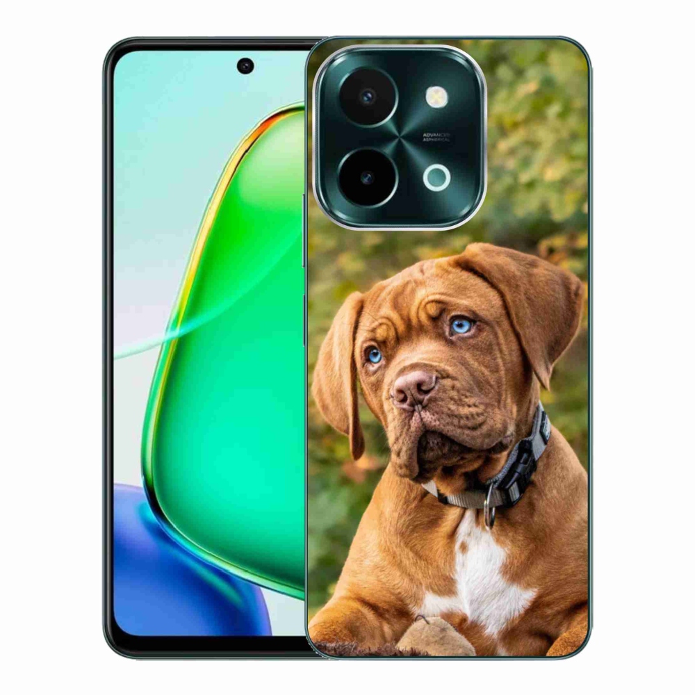 Gelový kryt mmCase na Vivo Y28 - štěně 